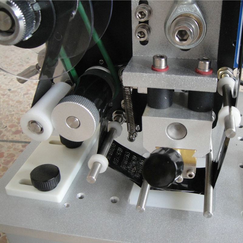 电动打码机HP-241B生产日期直热式色带打码机食品袋标签打码器