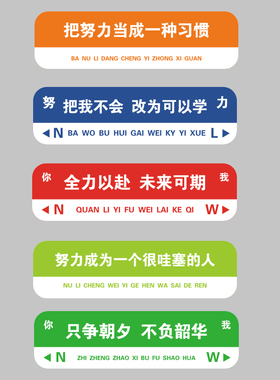 好货教室布置氛围装饰托管辅导班级文化墙面贴开学励志标语黑板报