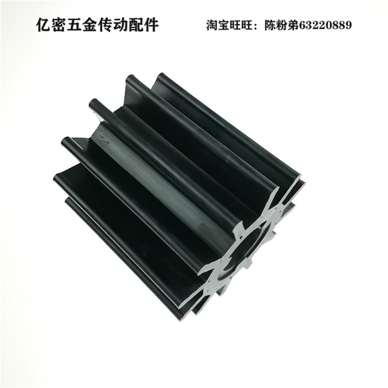 船舷船用内机内弦海水泵水泵柔性橡胶叶轮K-1140/17938-0001