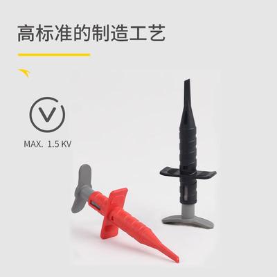 埃塔ETA3402A工业通用三华是德差分探头配件4mm转接钩伸缩IC夹子