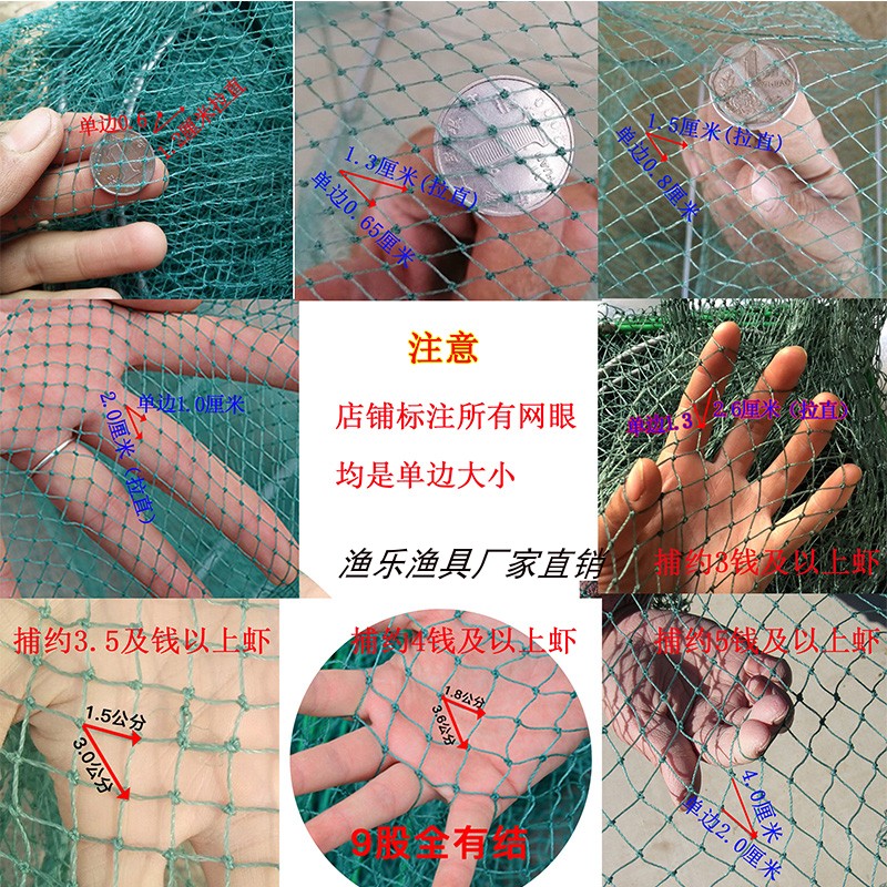 捕大留小有结网螃蟹笼虾笼龙虾笼加厚H螃蟹笼捕大虾海用虾蟹笼虾