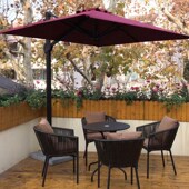 户外餐厅休闲桌椅咖啡厅室外桌椅仿E藤桌椅露台阳台桌椅花园桌椅