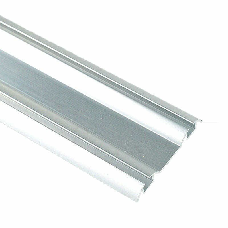 衣柜推拉移门轨道加厚免开u槽双滑槽厨房阳台门地轨吊轮子路轨配