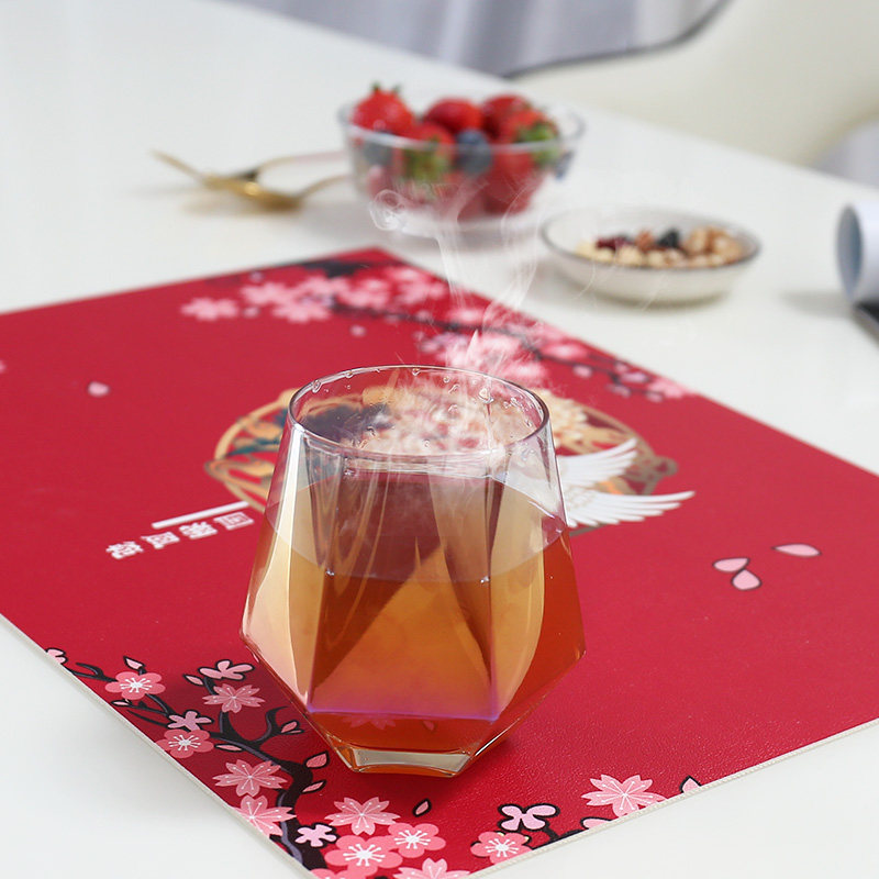 中式国潮西餐垫皮革防烫耐高温隔热垫餐垫防水防油U轻奢杯垫餐盘,居家布艺,餐垫,淘宝优惠券,粉丝福利购,淘宝优惠卷