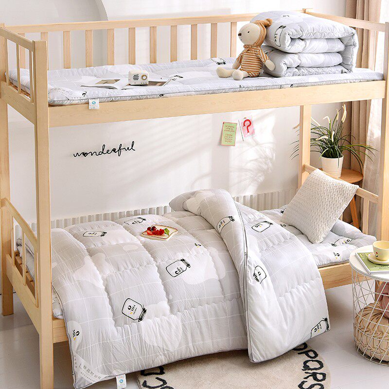 被子学生宿舍单人床春秋被棉被被芯寝室0.9上下铺1.P2m被褥150x20