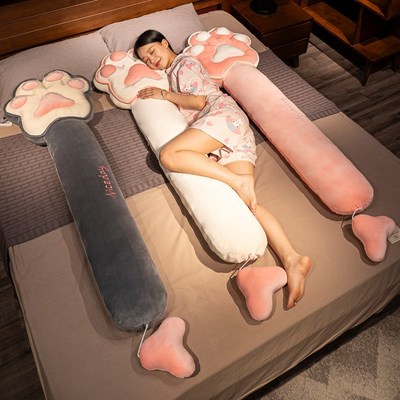 长条枕抱枕女生侧j睡夹腿男生款卧室孕妇睡觉抱着专用床上枕头可