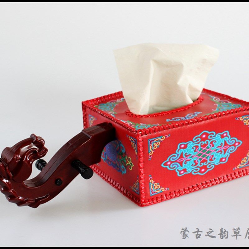 新品蒙古族特色纸巾盒抽纸盒马头琴造型民族风蒙餐具酒Y店餐桌用,家居饰品,装饰纸巾盒,淘宝优惠券,粉丝福利购,淘宝优惠卷