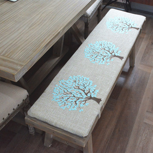 长凳垫长条凳子垫l长椅垫子实木凳子沙发坐垫餐椅垫长餐椅垫飘窗