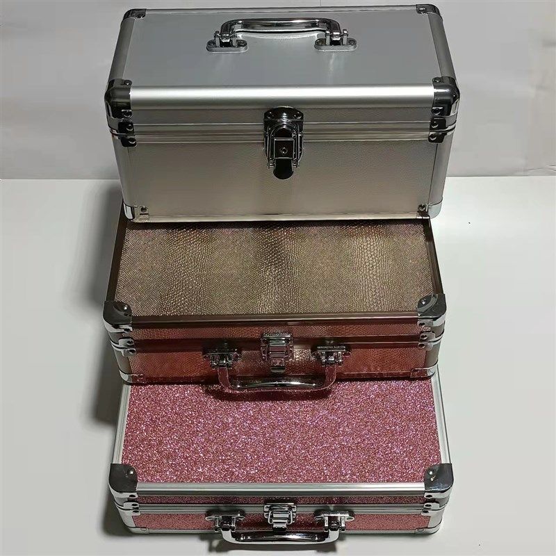 新款川扬专业采耳工具箱铝合金双C层手提扁箱子套装技师专用收纳,家庭/个人清洁工具,耳勺,淘宝优惠券,粉丝福利购,淘宝优惠卷