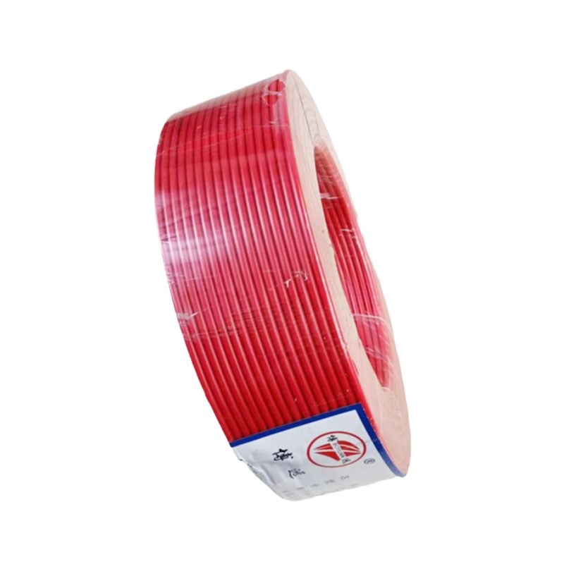 塑铜线国标纯e铜BV单芯单股硬线BVR多股电线2.5/4/6/10/16/25家用