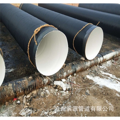 三油两布环氧煤沥青防腐钢管 IPN8710自来水输水管道防腐螺旋钢管