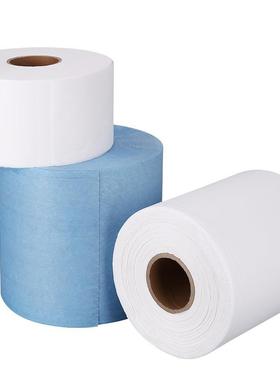 VLEN无尘卷纸除尘无纺布杜邦擦拭纸白蓝色实验室吸油纸工业用