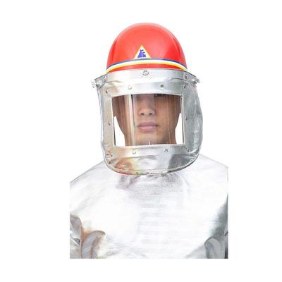 LWS--B铝箔隔热防护面罩冶炼防火花炉前工隔热面屏