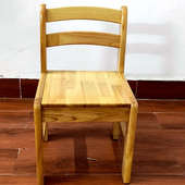 橡木实木靠背椅儿童家用木头櫈茶几小板凳木凳子简约经济型幼儿园