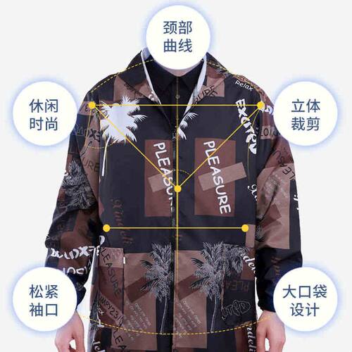 防水防油罩衣可外穿工厂车间加长工作服男人厨房家用围裙时尚大褂
