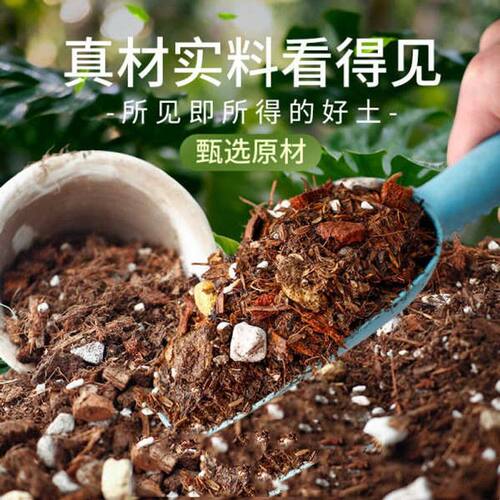 龟背竹专用营养土通用天南科星植物土绿植盆栽颗粒热植土壤种植土