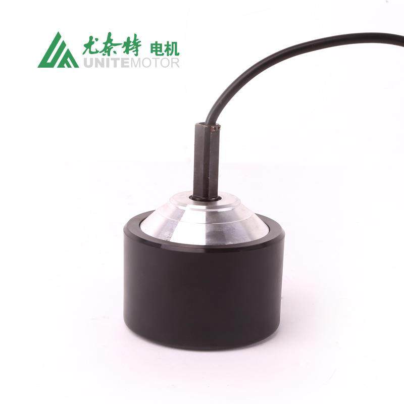 遥控电动四轮滑板PU驱动轮无刷直流轮毂电机可换100W24V