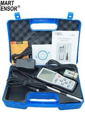 专业R866升级高热敏式风速仪数字风温风量测量测试仪可伸长