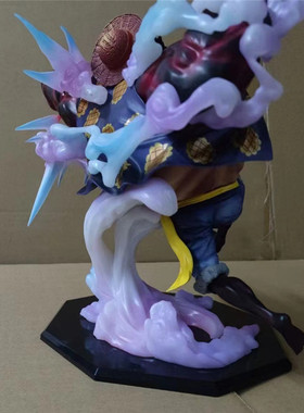 27cm Anime One Piece Figure Gear 4 Luffy PVC Action Figurine