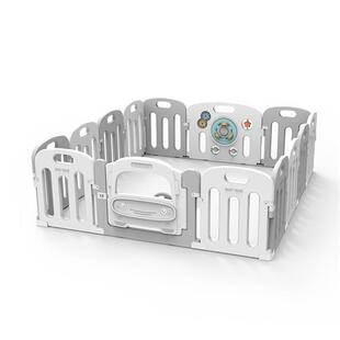 库林亚极简游戏汽车围栏地上防护栅栏婴儿宝宝室内家用安全爬行垫