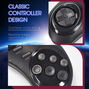 极速DATA Replacement Sega Genesis For Pair FROG Gamepad