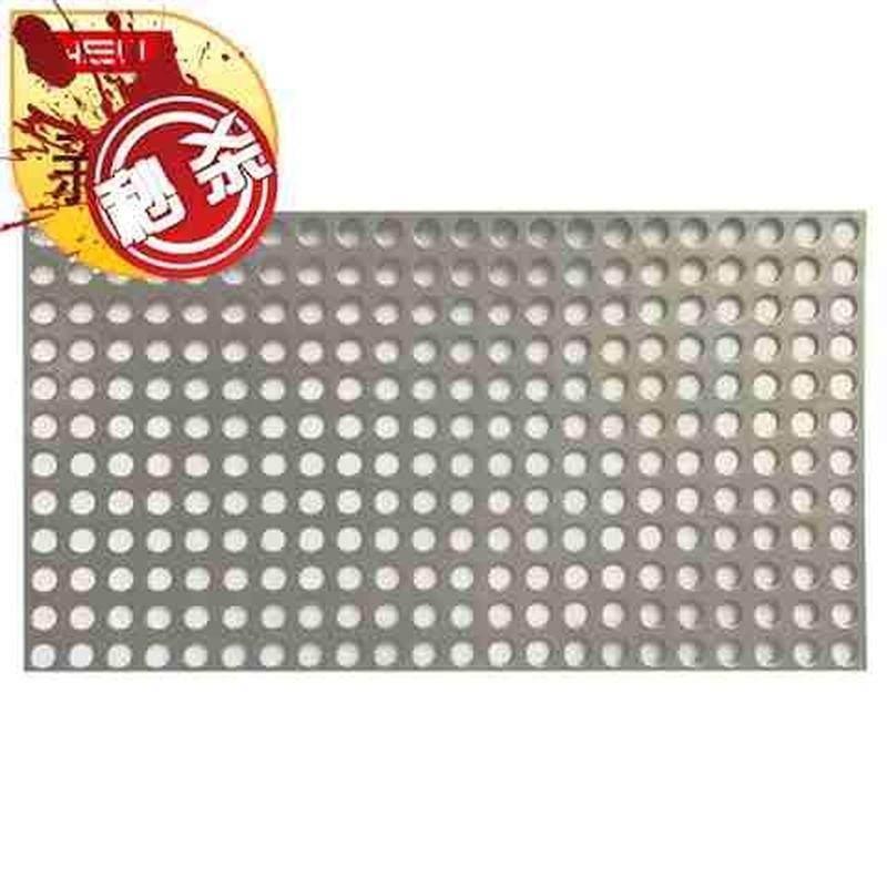 不锈钢冲孔板网金属圆孔网过滤f筛网i阳台垫板花架垫板钢c板网镀