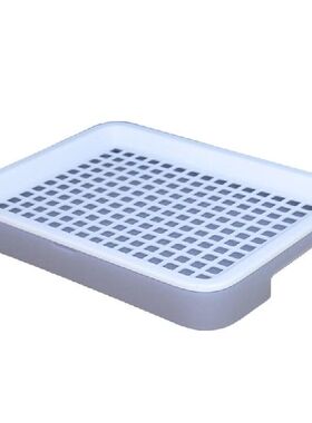 P82D Rabbit Pet Litter Box Tray with Removable Grate for
