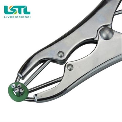 扩张钳去势圈猪羊无血断尾钳兽用不锈钢阉割器羔羊断尾圈剪尾器