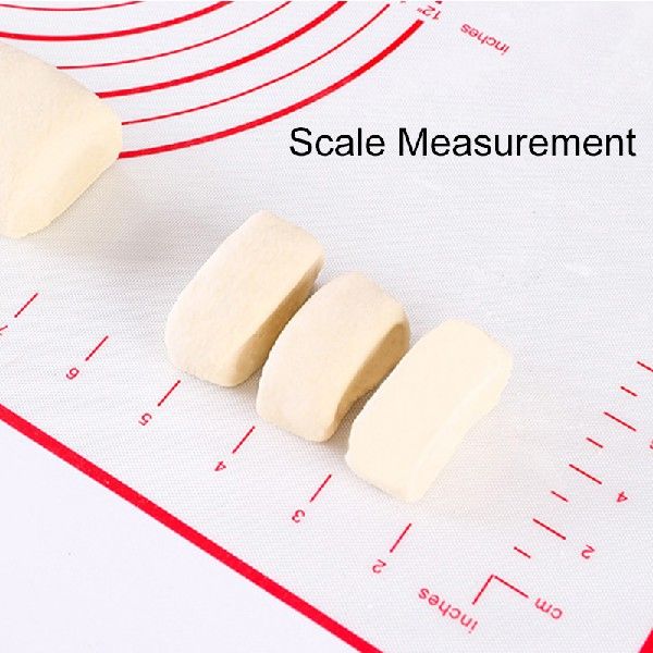 Reusable Silicone Baking Mat NonStick Dough Rolling Mat
