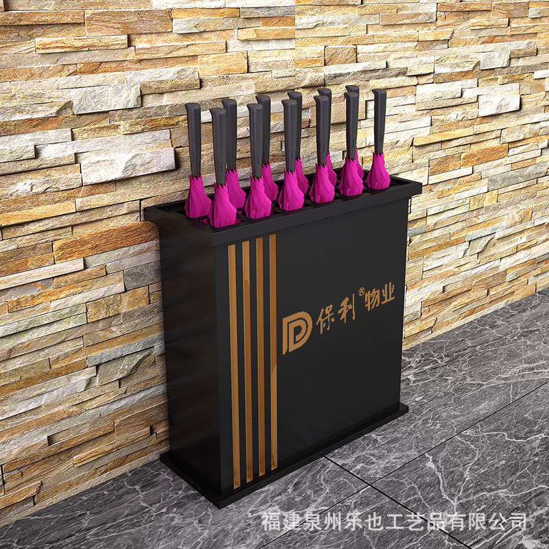 商用雨伞架雨伞筒桶房地产样品屋展示中心大堂酒店北欧进门口挂放