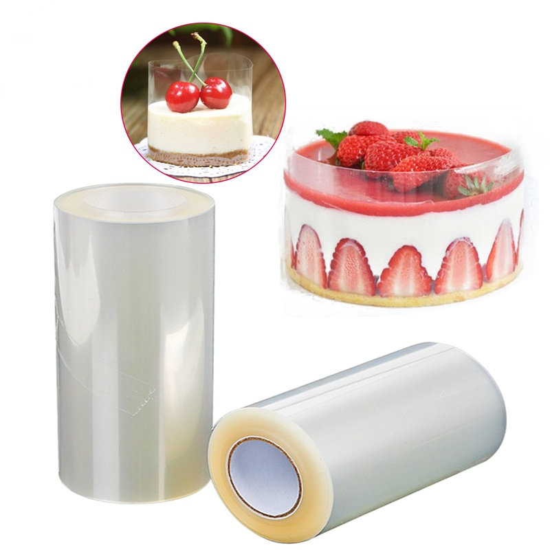 1 Roll Cake Surround Film Transparent Cake Collar Kitchen Ac