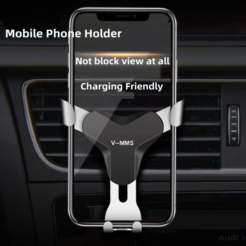 Gravity Car Holder For Phone in Car Air Vent Mount Clip Cell