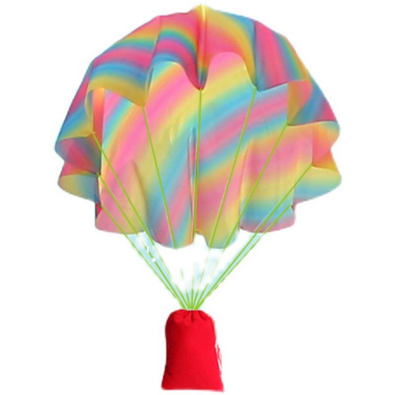 降落伞空投降落伞户箭外童降儿公园活动降落手落伞小学生火降落伞