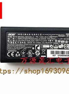 acer宏基A315-51 42 N17Q1 N15W3笔记型电脑电源配接器19V2.37A充