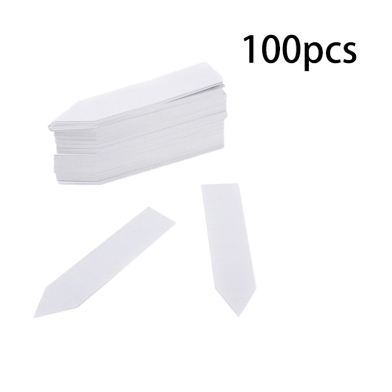 100Pcs Garden Plant Labels Plastic Plant Tags Nursery Marker