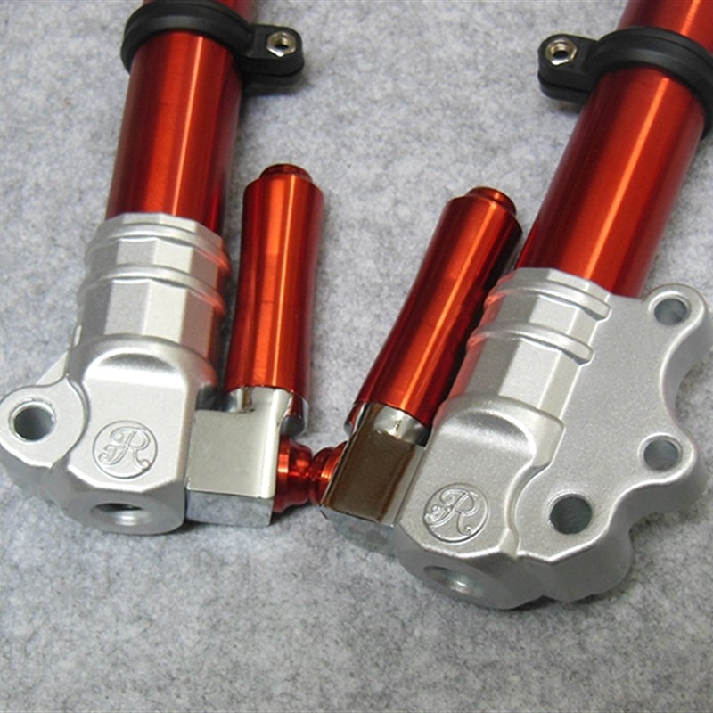 雅马哈仿福喜GY6鬼火RSZ战速改装前叉27芯 前减震器 前避震 带瓶