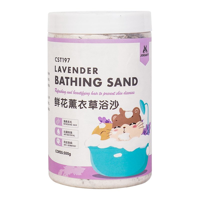 Hamster bath sand bath salt bath sand deodorization and ste