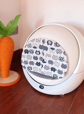 petree自动猫砂盆门帘除臭防尘可更换可拆洗全封闭布罩子