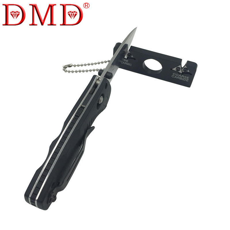 便携磨刀器可磨折叠刀折刀户外磨刀石 陶瓷 钨钢