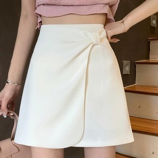 Line Skirts Women High Summer Elegant Waist VONDA