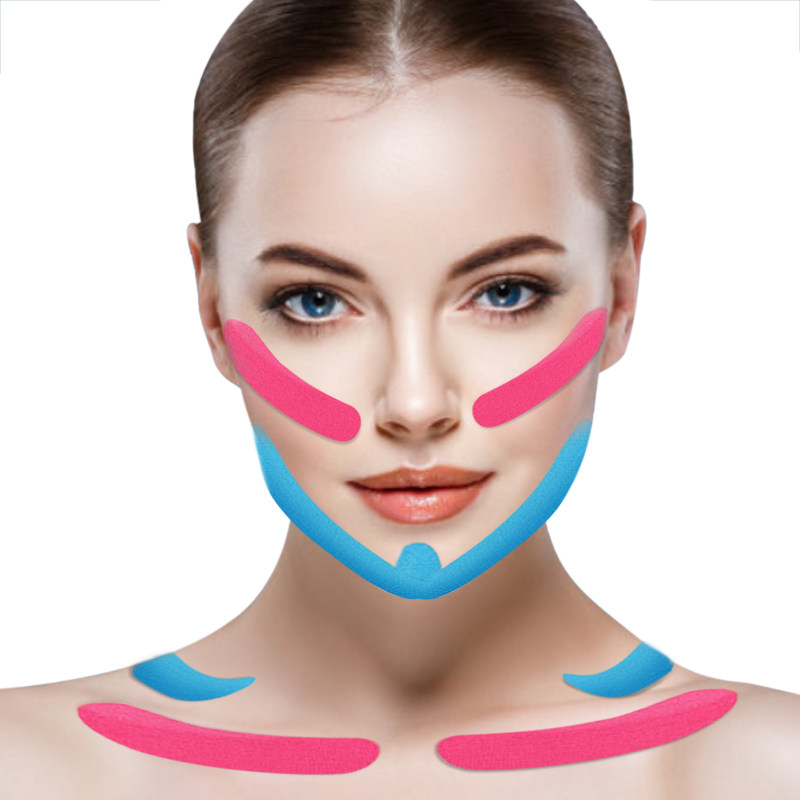 2.5CM*5M Kinesiology Tape For Face V Line Neck Eyes Lifting