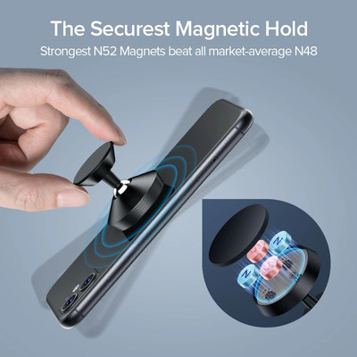 Magnetic Car Phone Holder Mobile Cell Phone Holder Stand Mag