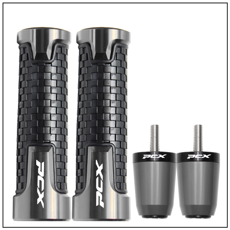 适用HONDA本田PCX150 pcx125 改装手把胶 车把套 握把 手把堵配件