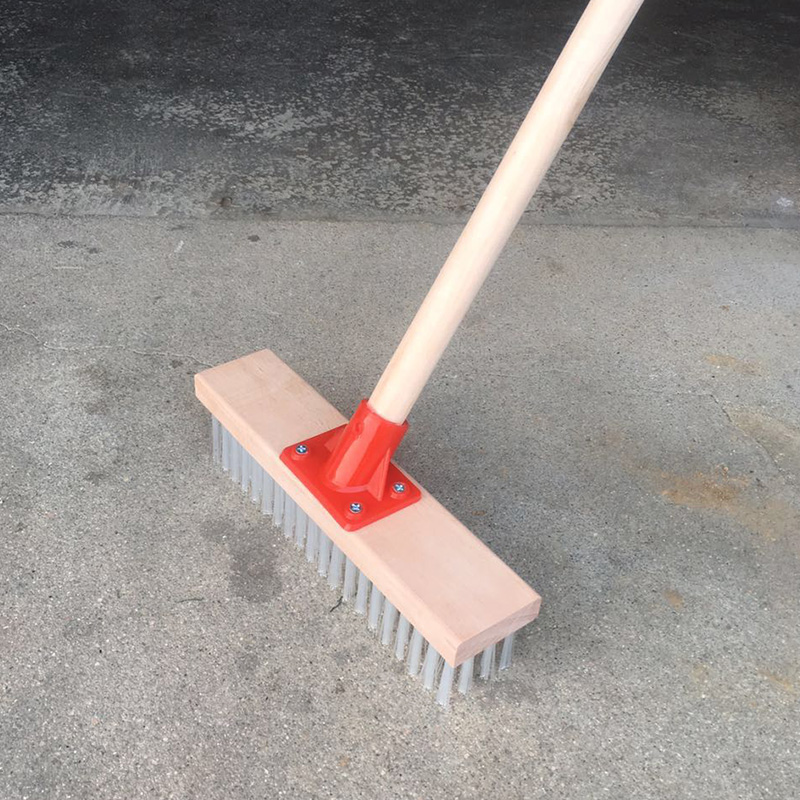 硬毛长柄地刷厨房卫生间瓷砖刷拖把刷地刷子地面清洁刷塑料地板刷
