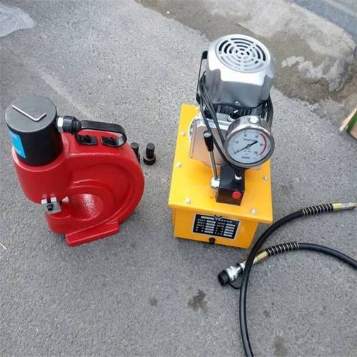 CH-80液压冲孔机 铁板角钢槽钢冲孔 母线加工