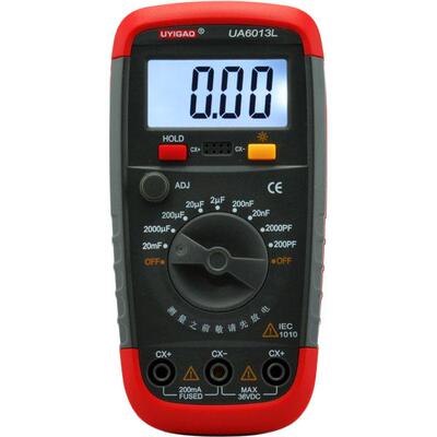 优仪高正品UA6013L 高精度数字电容表 便携式测量仪200pF~20MF