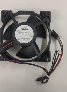 冰箱冷冻风机NMB风扇DC12V 0.08A冰箱风冷电机0932JS-12K-BT