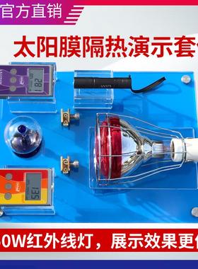 林上SK1250太阳膜测试仪隔热演示热能威固魔镜隔热膜演示展台
