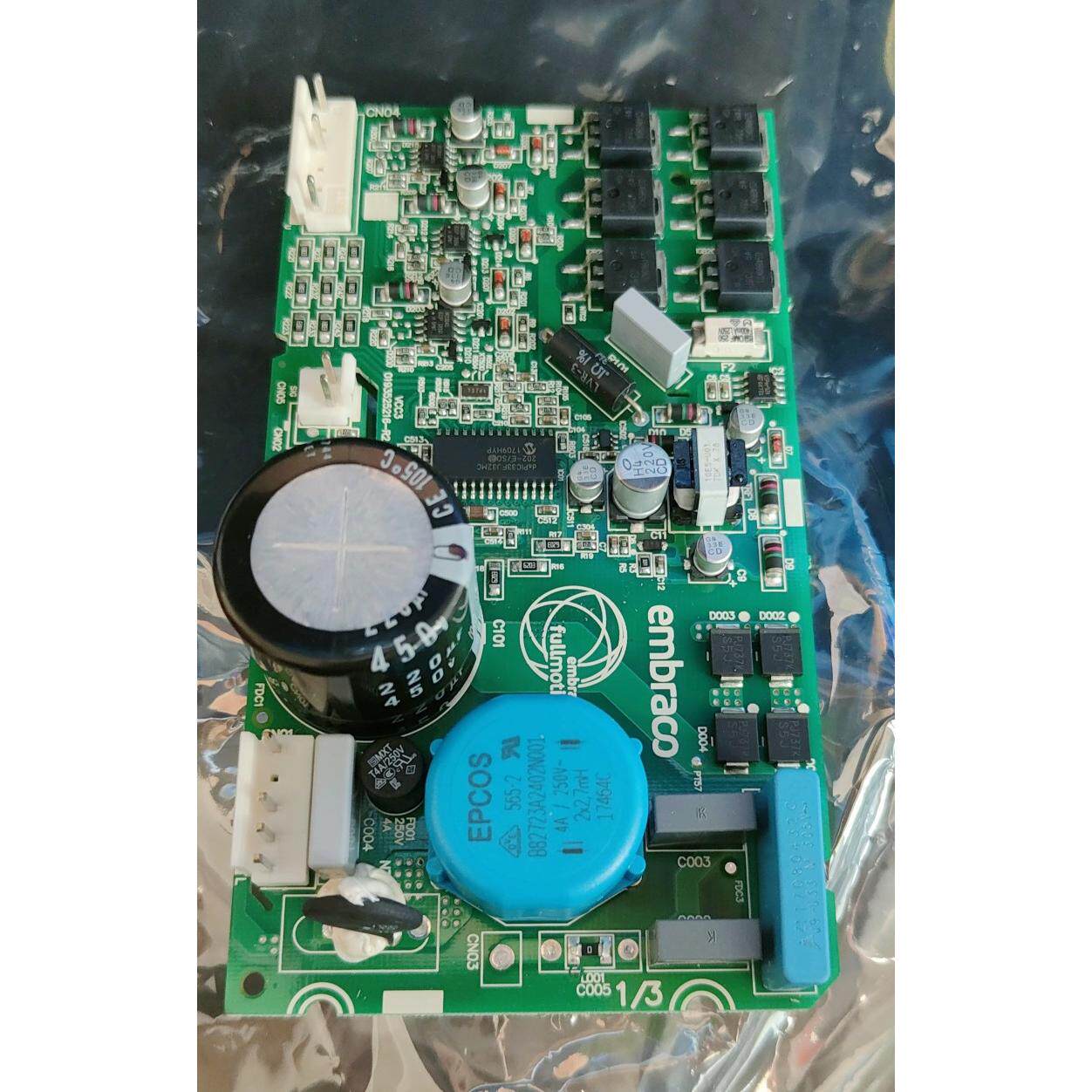 适用美的冰箱BCD-640WKGPZM/645WKPZM恩布拉科压缩机变频驱动板配