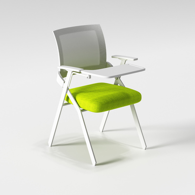 培训椅带桌板的折叠办公椅会客椅